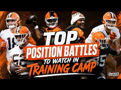 Top position battles to watch in training camp