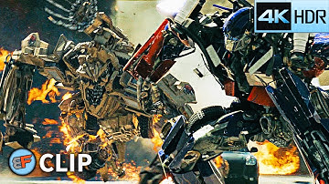 Optimus Prime vs Bonecrusher | Transformers (2007) 4K HDR Movie Clip