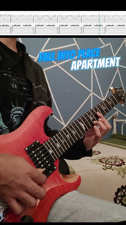 Fall Into Place · Apartment (Main riff cover) #shorts