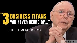 Charlie Munger 3 Business Titans You NEVER HEARD OF Daily Journal 2023 C C M 306