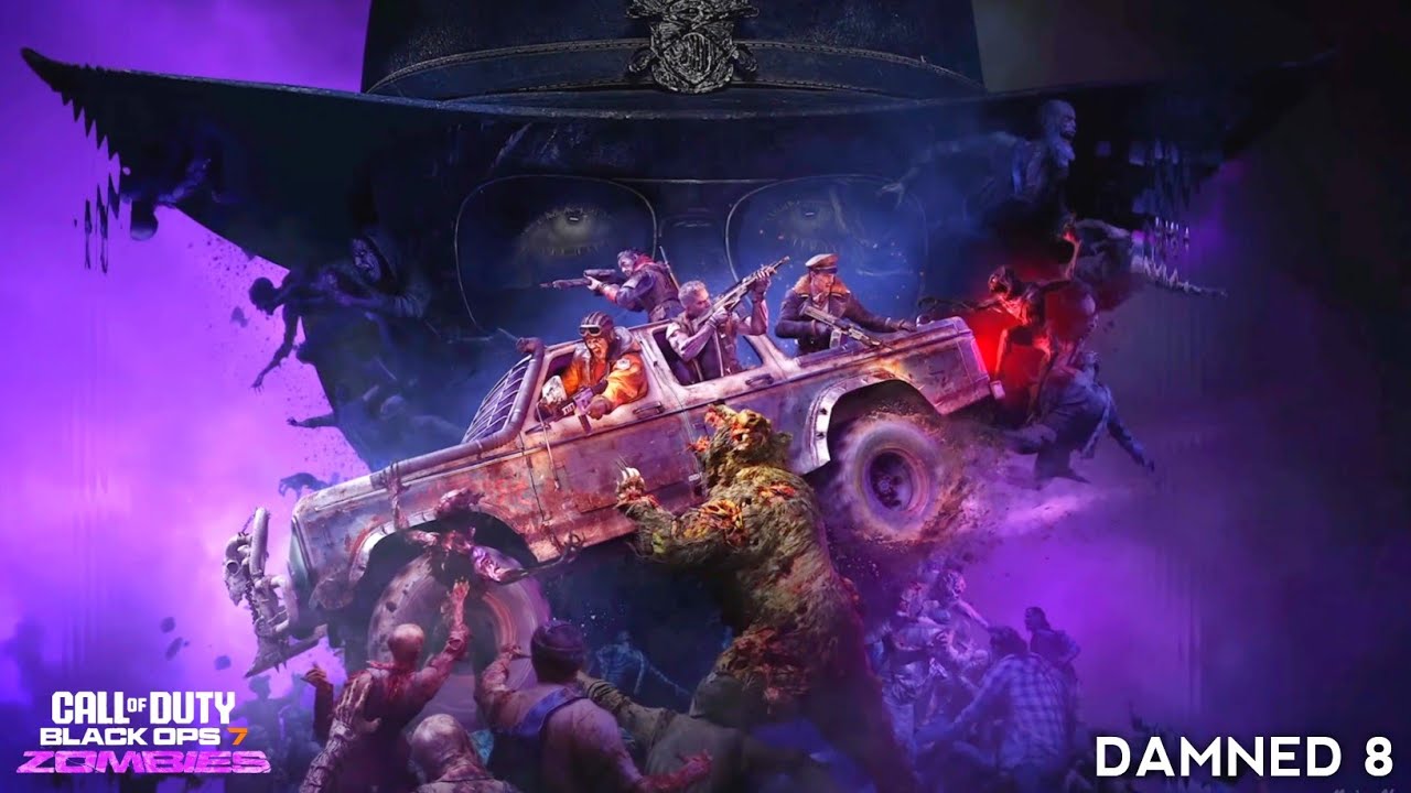Call Of Duty: Black Ops 7 Zombies (2025) - OST - Damned 8 Full Theme Song [HQ]