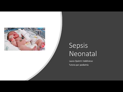 Vídeo: Modelo Predictivo De Sepsis Neonatal Bacteriana De Inicio Tardío En Un Hospital De Atención Terciaria En Tailandia