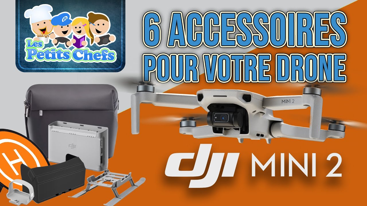 6 Accessoires pratiques pour votre drone DJI Mini 2 