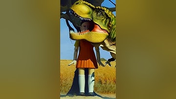Squid Game Ai Mentality Fear of Dinosaur #squidgame #squidgame2 #ai