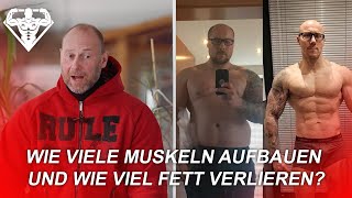 So lange brauchst du für deine Transformation. Muskeln aufbauen, Fett abbauen in welchem Zeitraum