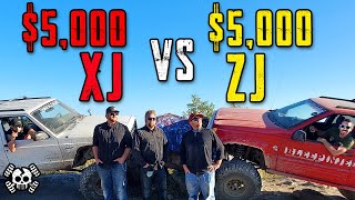 $5,000 XJ vs $5,000 ZJ  Let the Cheap Jeep Battle Begin!  Part 2