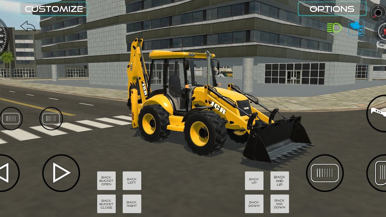 JCB DRIVING AND STUNTING | GAMEPLAY | INDIAN VEHICLE SIMULATOR | GAMING CHANNEL BY SNOBI 