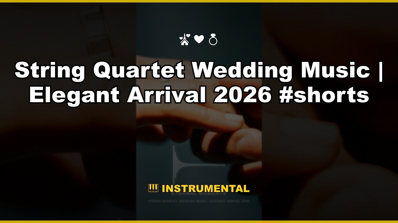 String Quartet Wedding Music | Elegant Arrival 2026 