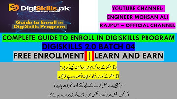 How to enroll in DigiSkills Program | Digiskills 2.0 Batch 04 Free Enrollment R1 | Learn and Earn