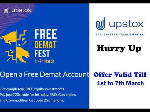 Upstox Free Account Opening | Free Demat Account Opening | Open Demat Account Free | Upstox ...