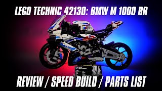 LEGO 42130: BMW M 1000 RR: In-depth Review, Speed Build & Parts List screenshot 4