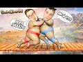 УГАР ДО СЛЕЗ! ДРАКА ДВУХ ТОЛСТЫХ СУМОИСТОВ ЗА ПЕЛЬМЕШКИ! COFFI VS ANDYFY В SUMOMAN