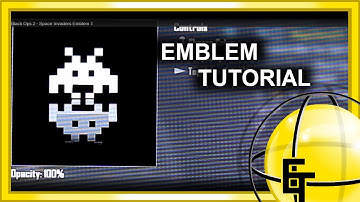 Black Ops 2 - Space Invaders Emblem 1