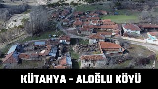 Drone Köy Semalarinda Kütahya Aloğlu Köyü