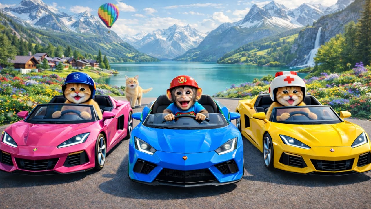 Mama Cat Trims Fur on the Farm and Makes Tiger Hat For Kittens At Home🐾🎩🐯 17