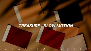 TREASURE - 'SLOW MOTION' Easy Lyrics