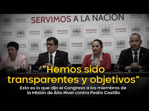 OEA en Perú: Esto es lo que dijo el Congreso a los miembros de la Misión contra Pedro Castillo