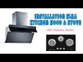 IKEA hack - Installation ELBA Kitchen Hood & Stove/Hob on KNOXHULT