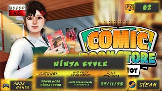 #2 Comic Book Store Simulator - Ninja style, poziom wyżej i czytangoo? screenshot 1