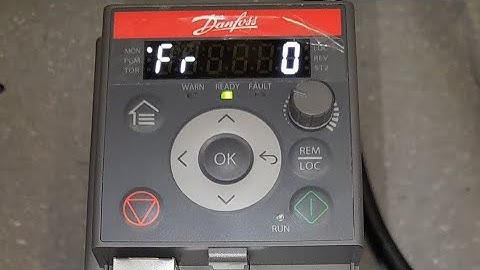 IC 2 Micro , Danfoss VFD programming & parameter setting