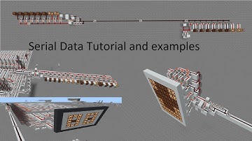Serial Data Tutorial and examples - Minecraft Bedrock Edition