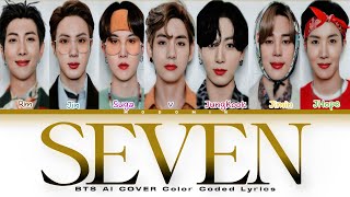 [Ai Cover] BTS (방탄소년단) - Seven (Explicit Ver.) Ai Cover Lyrics Original JungKook Ft.Latto Resimi