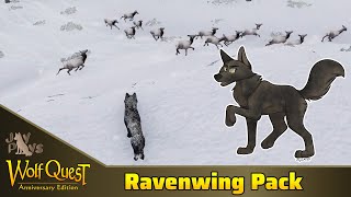 An Anxious Start for a New Litter | WolfQuest: The Ravenwing Pack Season 3 #1