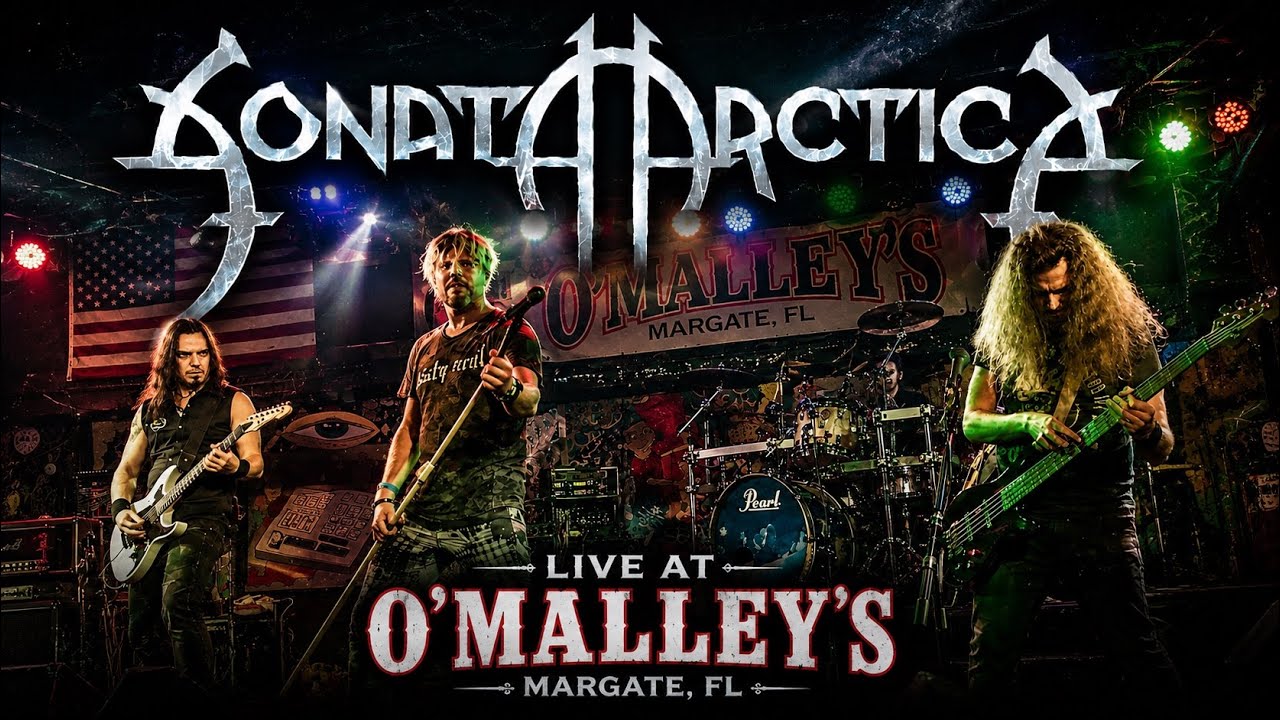 SONATA ARCTICA - Full HD Concert Live @ O'Malley's, Margate, FL 09/06/2019