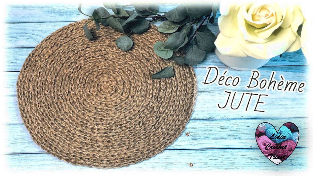 Déco Bohème Crochet en jute TENDANCE! 