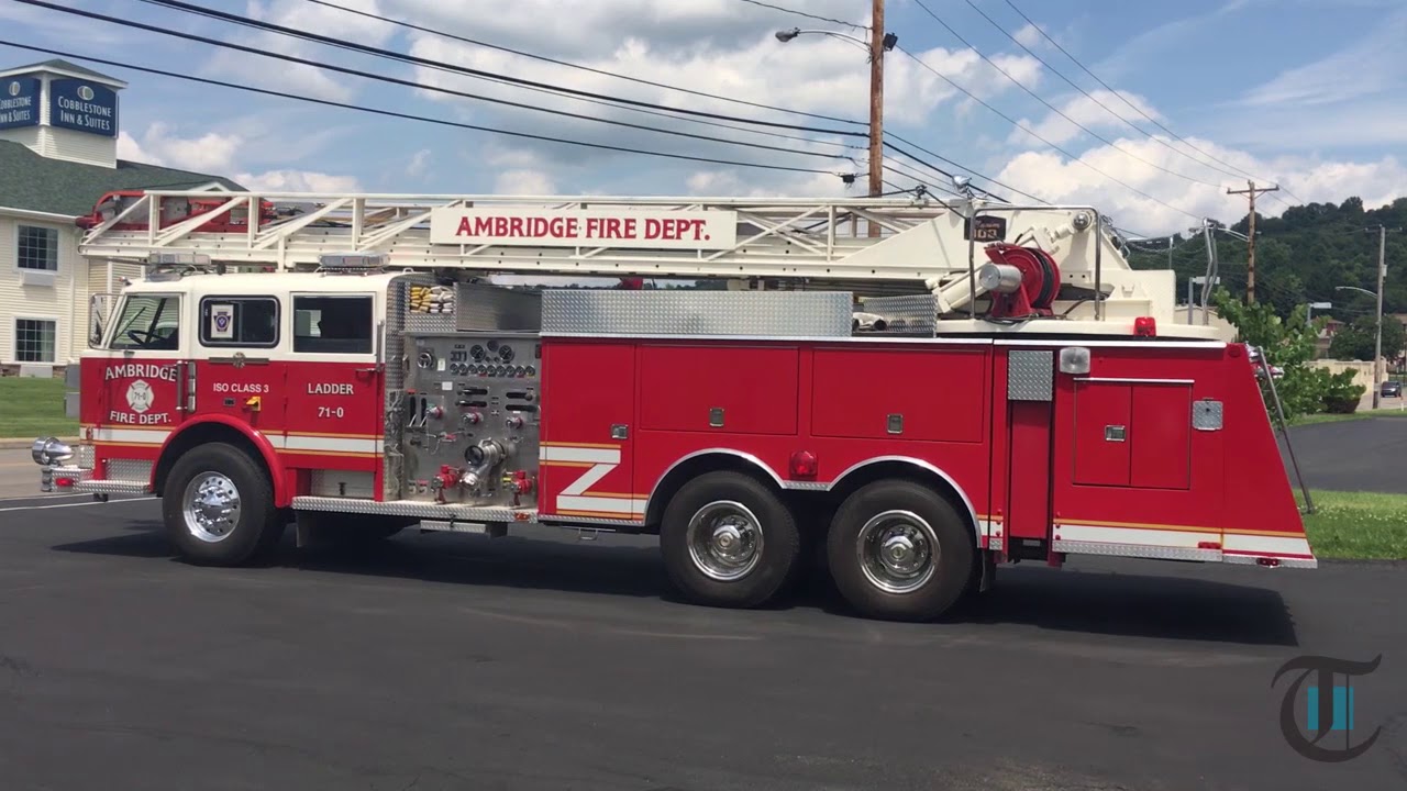 Ambridge Fire Department buys new vehicles YouTube