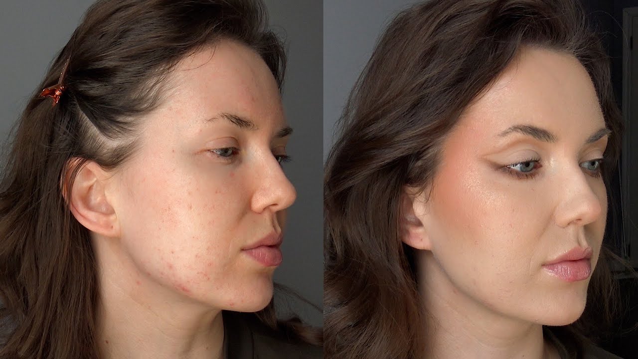 Full Face Using Catrice Makeup -HD Coverage Foundation