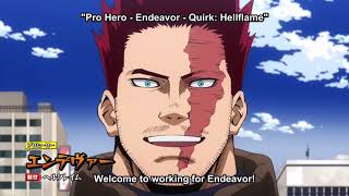 Deku, Todoroki & Bakugou Intern At The Endeavor Agency