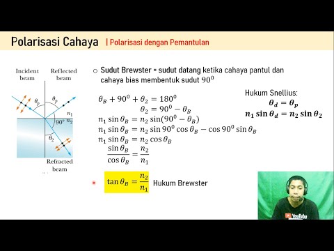 Video: Pada sudut brewster, cahaya yang dipantulkan adalah?