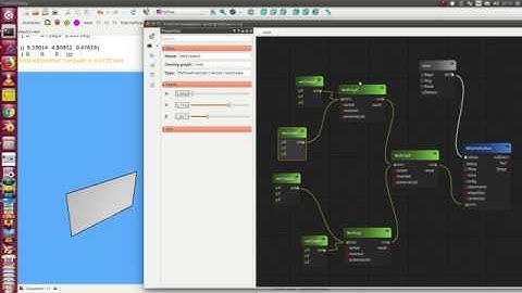 FreeCAD with PyFlow:   from vectors to lists to  arrays to surfaces