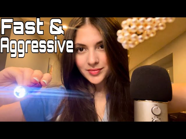 ASMR Unpredictable, Random Triggers | Fast and Aggressive Unplanned ASMR