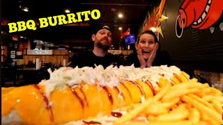 Undefeated BURRITO bbq Challenge | ManvFood | Molly Schuyler