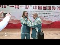 Ukrainian girl at final Shuaijiao Fight Heze Shandong China 2018