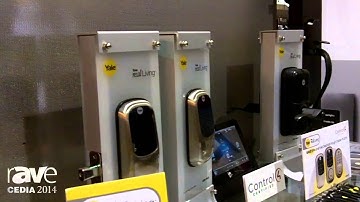 CEDIA 2014: Yale Residential Demos Its Deadbolts and Levers Working With Control4
