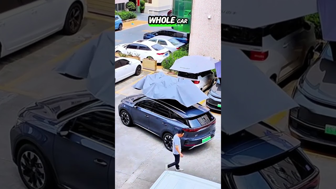 Ваш автомобиль заслуживает этот зонтик (серьезно) 