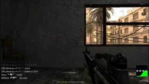 Aimbot Hacker Banned From [DVDF] CoD 4 Server
