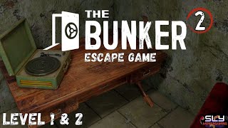 Bunker 2: Escape Room Games Level 1 & Level 2 Walkthrough screenshot 1