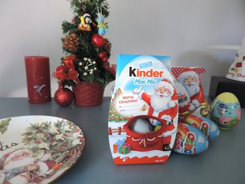 Christmas Kinder Surprise Ozmo Eggs Peppa Pig Candy Egg