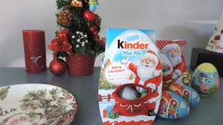 Christmas Kinder Surprise , Ozmo Eggs & Peppa Pig Candy Egg