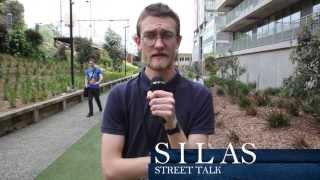 Silas does street talk