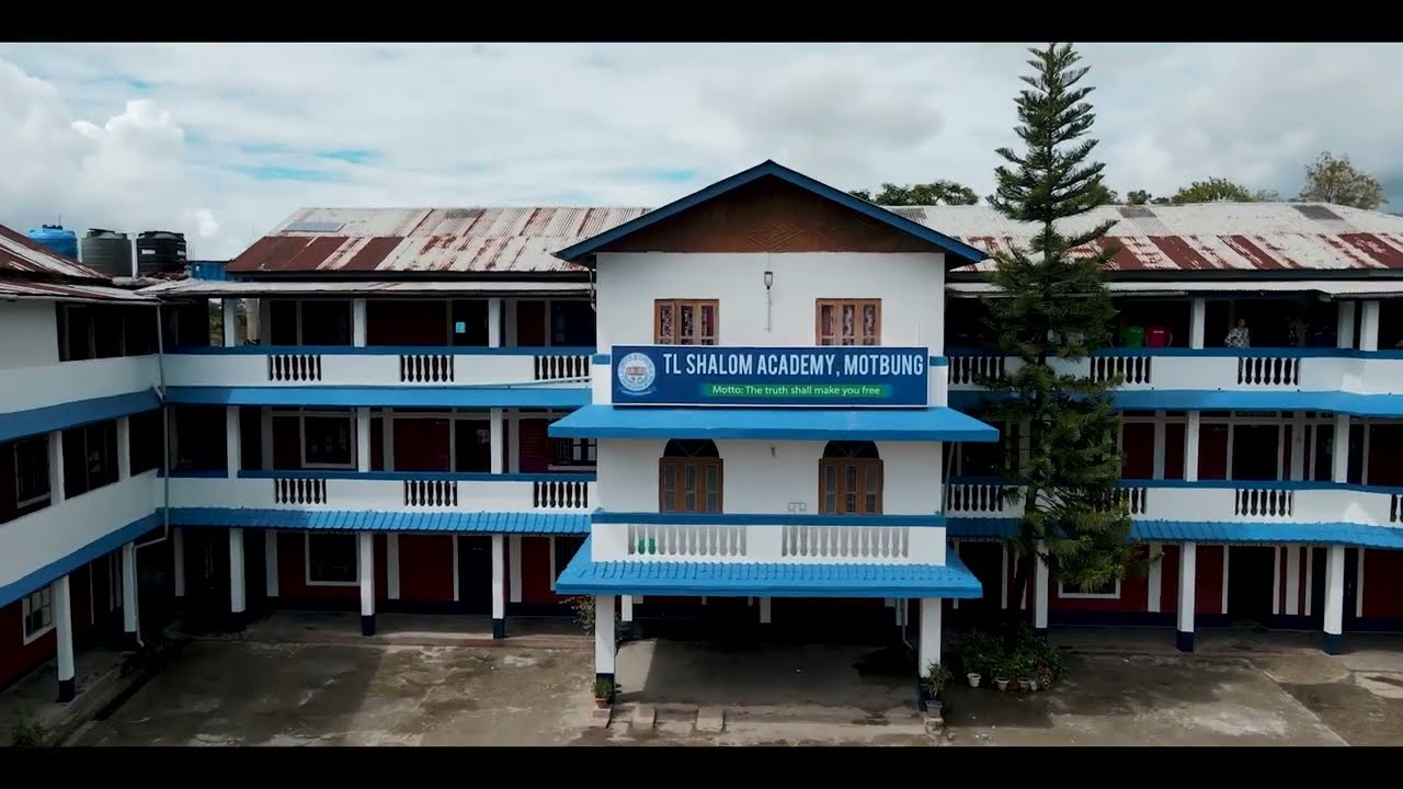 Aerial view of our school.