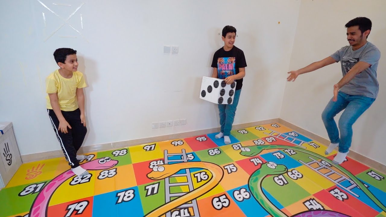 تحدي السلّم والثعبان - نهاية صعبة 😩