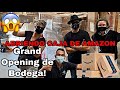 ABRIENDO PALLET DE AMAZON EN EL GRAND OPENING DE UNA BODEGA | Con El ARTISTA Frankie J!!