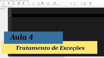 Python intermediário I Tutorial 4 - Manipulação de exceções