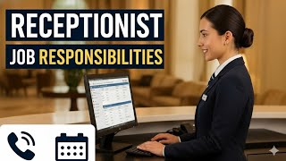 What Is Receptionist Job Responsibilities || How To Work Receptionist || Receptionist Job Interview