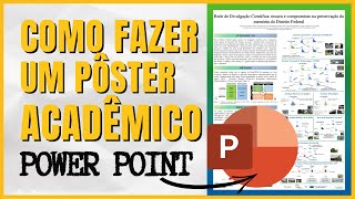 Tutorial: como fazer um banner / pôster acadêmico no PowerPoint | Mão na massa screenshot 4